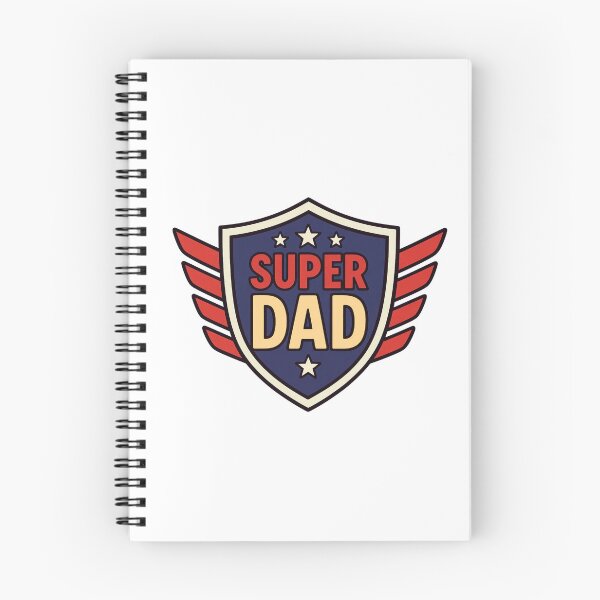 Item preview, Super Dad with Stars & Shield Design II designed and sold by JeweledDesigns.