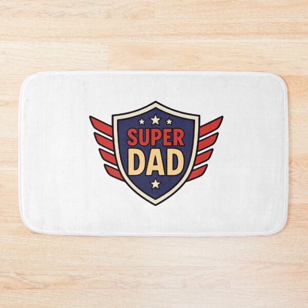 Item preview, Super Dad with Stars & Shield Design II designed and sold by jeweleddesigns.