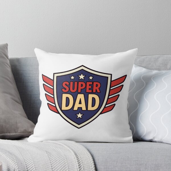 Item preview, Super Dad with Stars & Shield Design II designed and sold by jeweleddesigns.