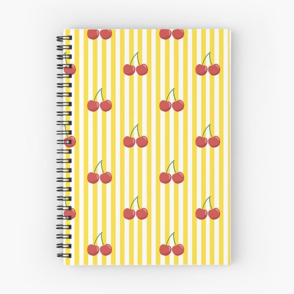 Item preview, Cherry Pattern Phone Case for Girls | Retro Cherry Journal for Students | Sweet Fruit Striped Blanket for Mom | Cherry Tote Bag for Teachers | Striped Cherry Mug for Grandma designed and sold by VivaFy.