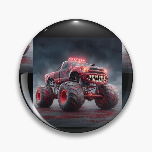 Item preview, TOCOCLAWS Blood Beast: Crimson Gore Monster Truck designed and sold by TOCOCLAWS.