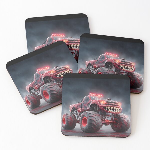 Item preview, TOCOCLAWS Blood Beast: Crimson Gore Monster Truck designed and sold by TOCOCLAWS.
