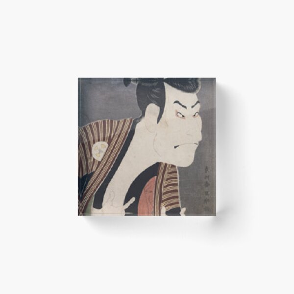 Item preview, Sharaku Kabuki Arashi Ryuzo Ishibe Kinkichi Ukiyo-e Art designed and sold by vekotpu.