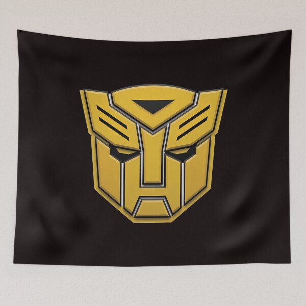 Item preview, Bold Yellow Robot Faction Emblem  designed and sold by BLACK-omerta.