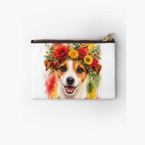 Item preview, Floral Jack Russell designed and sold by Weird & wonderful .