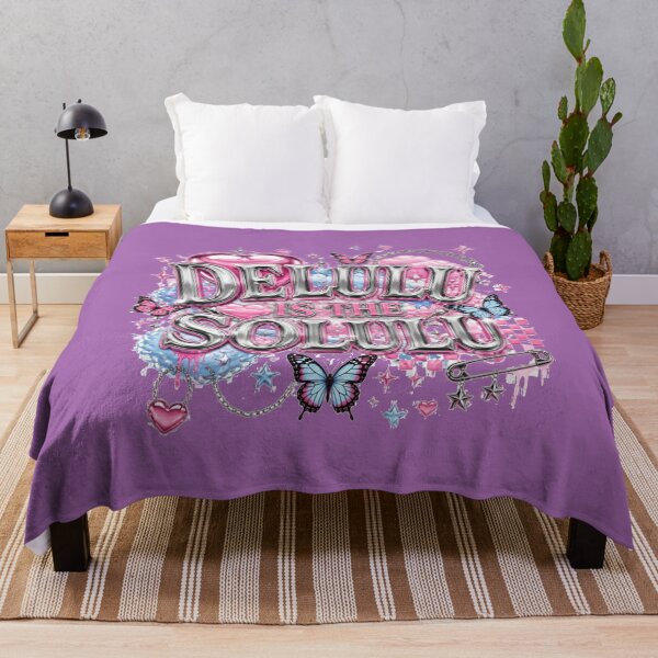 Item preview, Delulu Is The Solulu Y2K Aesthetic Design designed and sold by AtomicThreadCo.