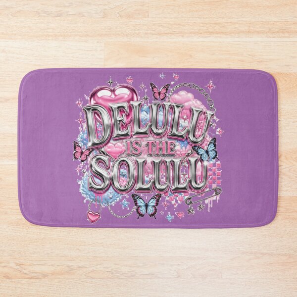 Item preview, Delulu Is The Solulu Y2K Aesthetic Design designed and sold by AtomicThreadCo.