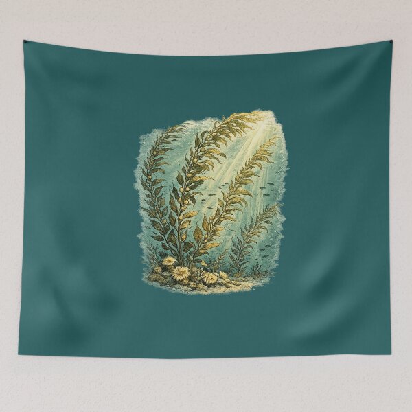 Item preview, Underwater Kelp Forest Ocean Nature  designed and sold by MagicMakerPh⭐⭐⭐⭐⭐.