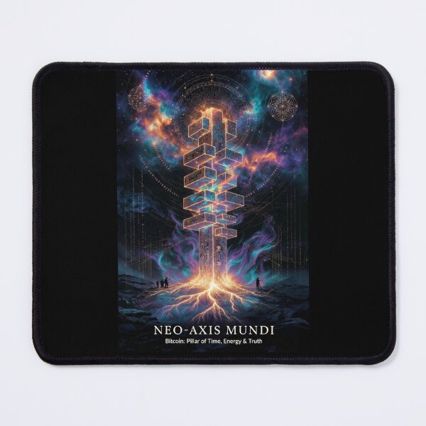 Item preview, Bitcoin neo axis mundi designed and sold by Fractal_Psyience.