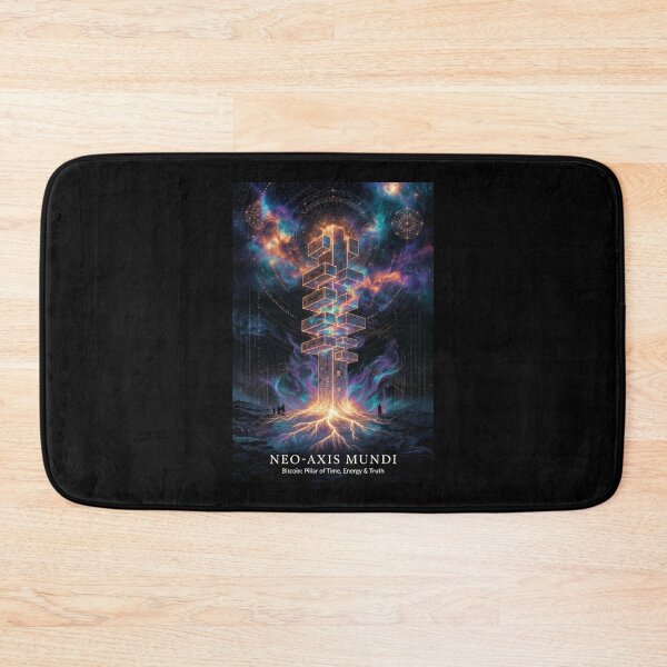 Item preview, Bitcoin neo axis mundi designed and sold by Fractal_Psyience.