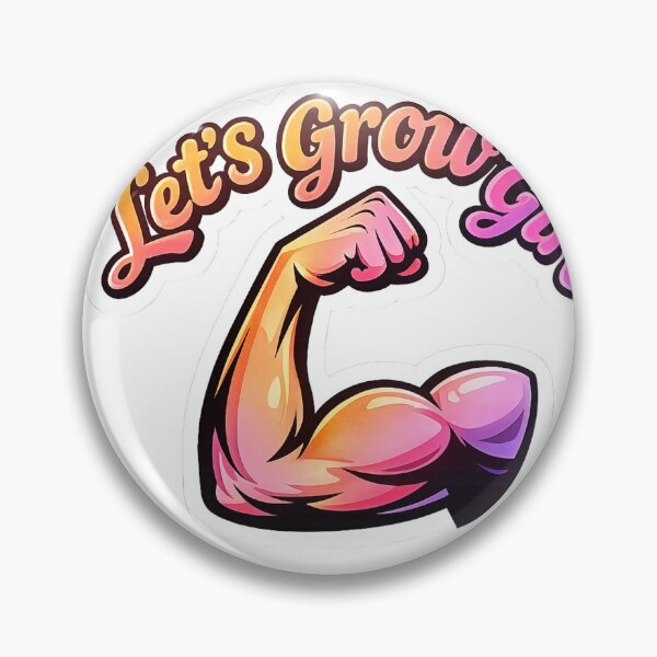 Item preview, Lets Grow Girl Funny Gym Motivation Biceps designed and sold by Digistore1221.