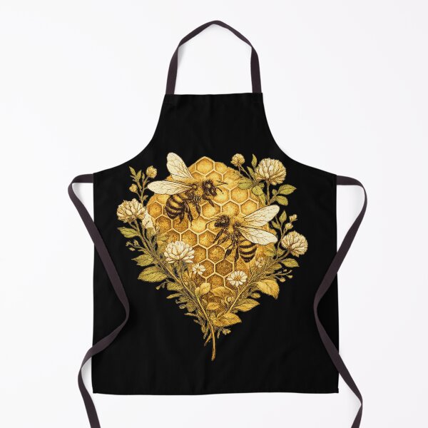 Item preview, Vintage Honey Bee Botanical Nature designed and sold by MagicMakerPh.
