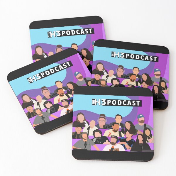 Item preview, H3 podcast crew designed and sold by Ally's stickers and products.
