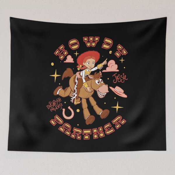 Item preview, Vintage Cowgirl Adventure Cartoon Character Design designed and sold by Surt-Tust.