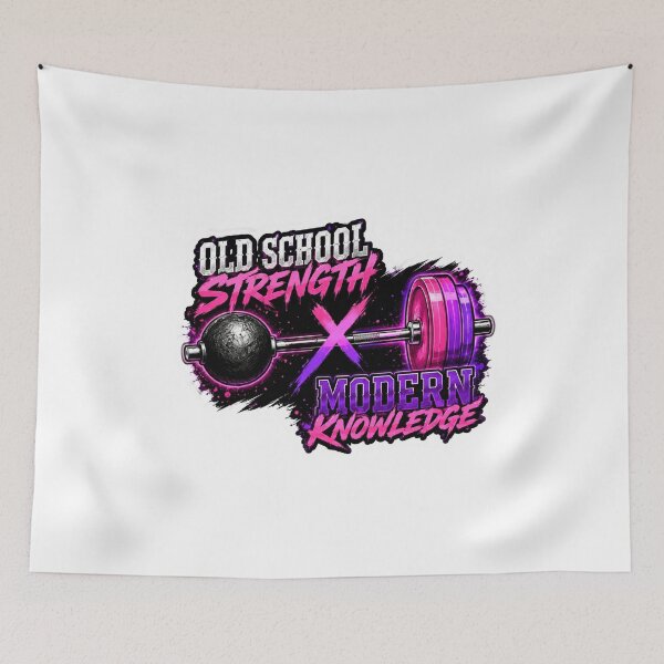 Item preview, Old School Strength Modern Knowledge Gym Barbell designed and sold by Digistore1221.