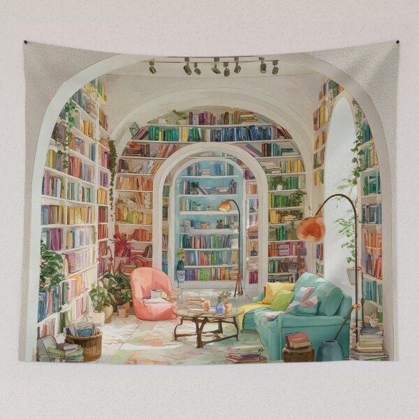 Item preview, Sunny Reading Room designed and sold by bubblyrainbow.