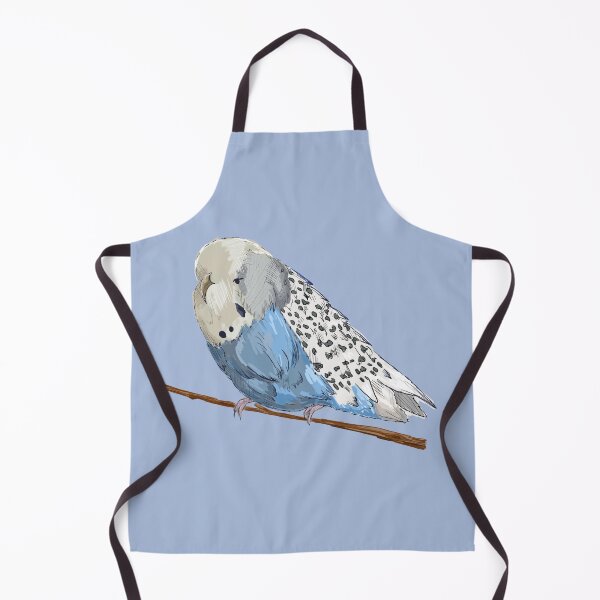 Item preview, blue budgie designed and sold by caramelrts.