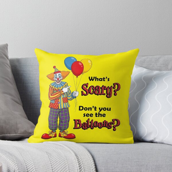 Item preview, Scary clown with balloons designed and sold by Skeezix-66.