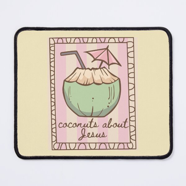 Item preview, Coconuts About Jesus Love Co Co Nuts Tropical Beach Summer Stripes designed and sold by Forevermore.