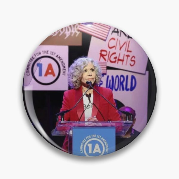Item preview, Jane Fonda activism designed and sold by sparklepnk.