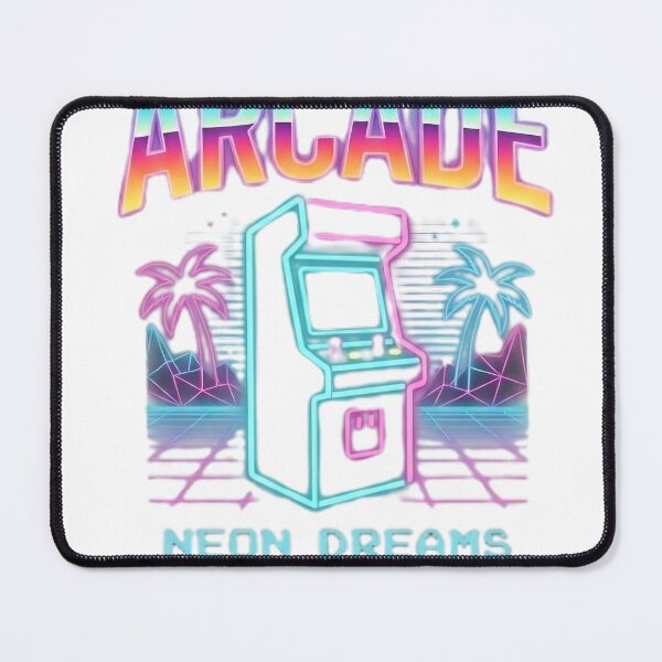 Item preview, ​Retro Arcade Neon Dreams Gaming Vintage Player Gift designed and sold by printozaShop.