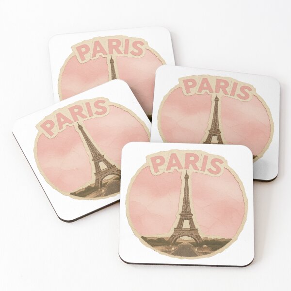 Item preview, Vintage Art of the Eiffel Tower in Paris, France designed and sold by Inkwell Designs.