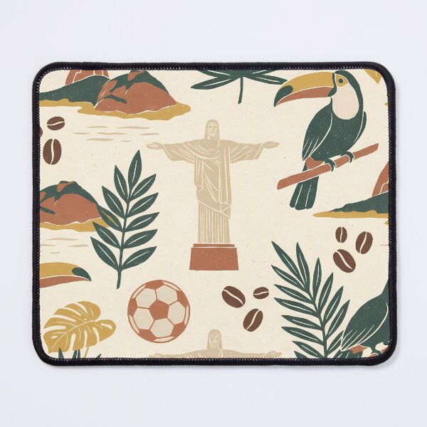 Item preview, Flowers Animals Mountains Beach Soccer God Jesus Brasil designed and sold by ART ATTACK ZONE.