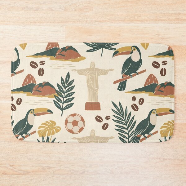 Item preview, Flowers Animals Mountains Beach Soccer God Jesus Brasil designed and sold by ART ATTACK ZONE.