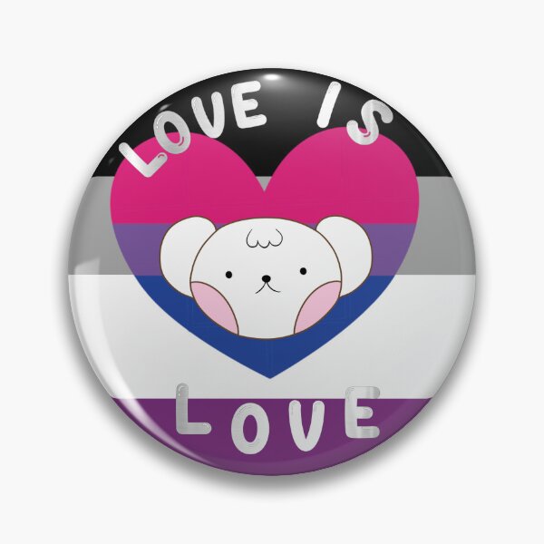 Item preview, Biromantic asexual pride designed and sold by hoshimals.