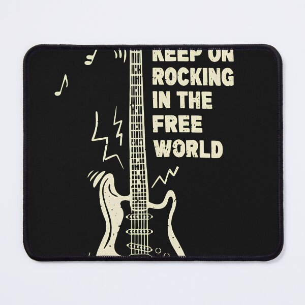Item preview, Electric Guitar Rock Music Freedom Statement designed and sold by ACIDO-BASICO.