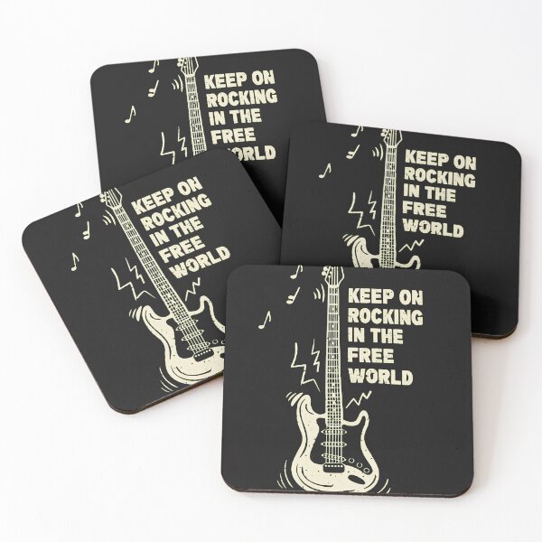 Item preview, Electric Guitar Rock Music Freedom Statement designed and sold by ACIDO-BASICO.
