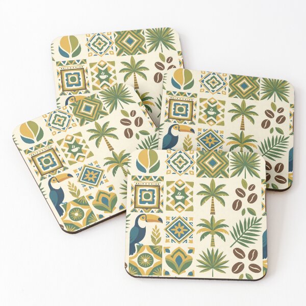 Item preview, Palm Animals Mountains Beach Soccer Coffee Jesus Brasil designed and sold by ART ATTACK ZONE.
