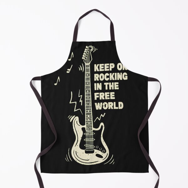 Item preview, Electric Guitar Rock Music Freedom Statement designed and sold by ACIDO-BASICO.