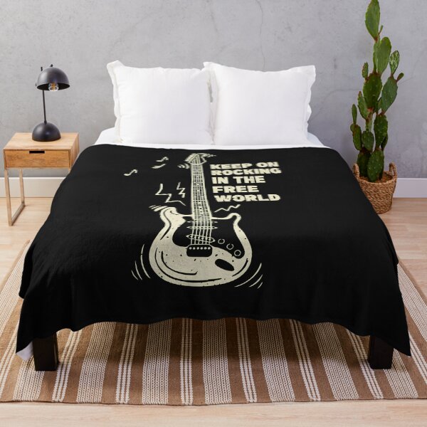 Item preview, Electric Guitar Rock Music Freedom Statement designed and sold by ACIDO-BASICO.
