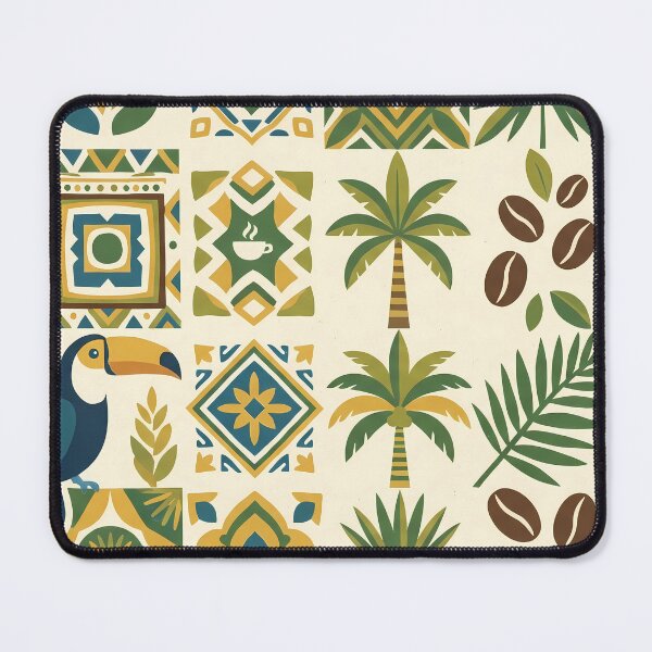 Item preview, Palm Animals Mountains Beach Soccer Coffee Jesus Brasil designed and sold by ART ATTACK ZONE.
