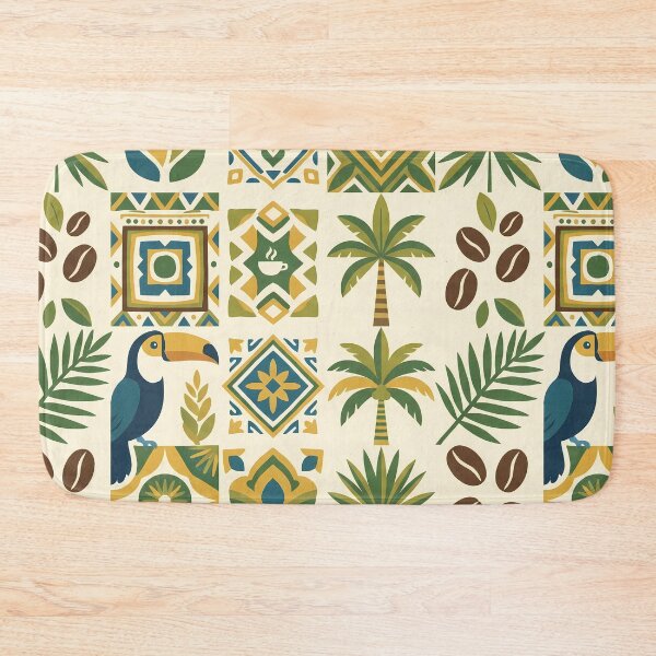 Item preview, Palm Animals Mountains Beach Soccer Coffee Jesus Brasil designed and sold by ART ATTACK ZONE.
