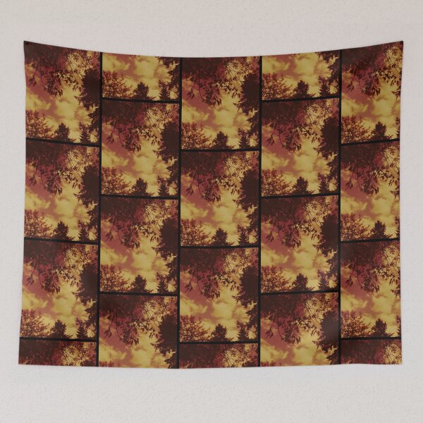 Item preview, looking up at the leaves and clouds in crieff (scotland) (may 2026) designed and sold by photosbykel.