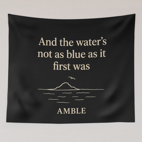 Item preview, Coastal Line Art Reflection Sentiment  designed and sold by ACIDO-BASICO.