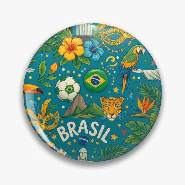 Item preview, Colors Animals Mountains Beach Soccer God Jesus Brasil designed and sold by ART ATTACK ZONE.