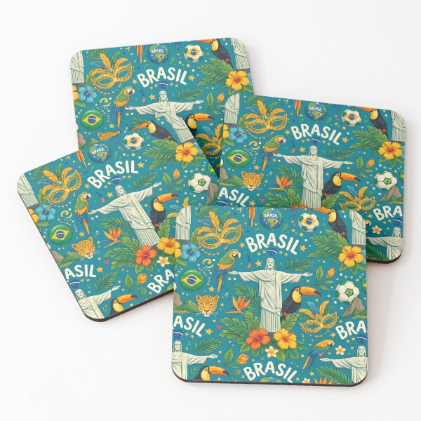 Item preview, Colors Animals Mountains Beach Soccer God Jesus Brasil designed and sold by ART ATTACK ZONE.