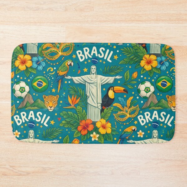 Item preview, Colors Animals Mountains Beach Soccer God Jesus Brasil designed and sold by ART ATTACK ZONE.
