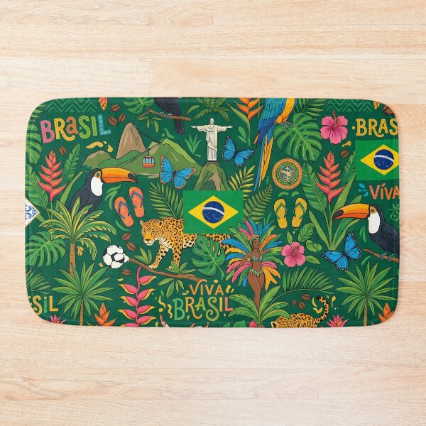 Item preview, Birds Animals Mountains Beach Soccer God Jesus Brasil designed and sold by ART ATTACK ZONE.