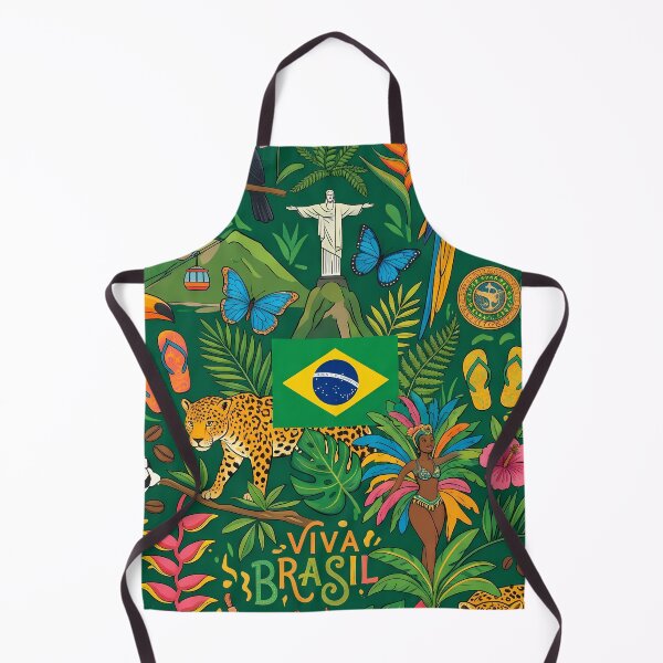 Item preview, Birds Animals Mountains Beach Soccer God Jesus Brasil designed and sold by ART ATTACK ZONE.
