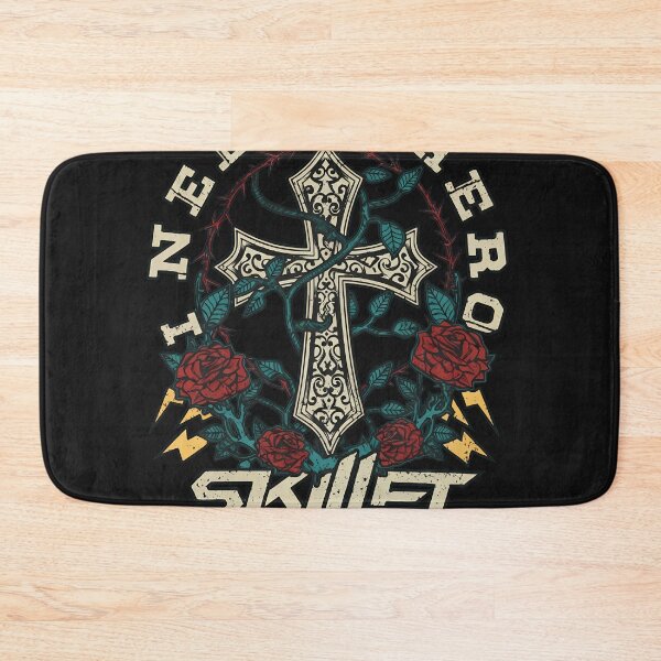 Item preview, Ornate Cross Rose Rock Music Fan Symbol designed and sold by ACIDO-BASICO.