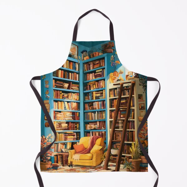 Item preview, Blue Library designed and sold by bubblyrainbow.