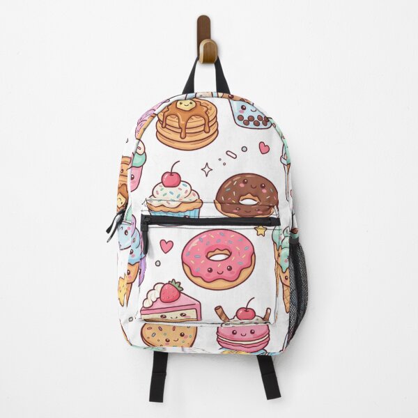 Item preview, Kawaii Pastel Dessert Pattern - Cute Boba, Donuts & Cupcakes designed and sold by Zack's Digital Threads.