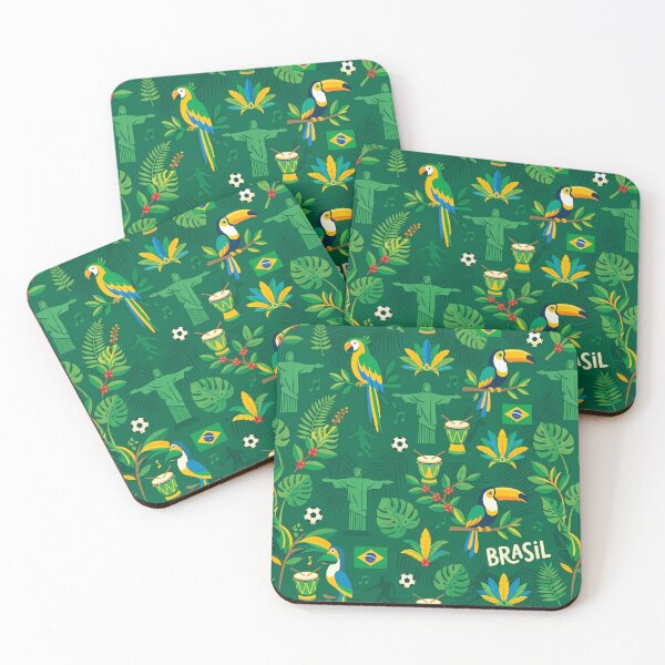 Item preview, Green Animals Mountains Beach Soccer God Jesus Brasil designed and sold by ART ATTACK ZONE.