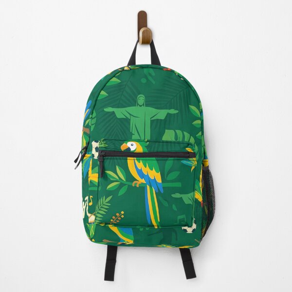 Item preview, Green Animals Mountains Beach Soccer God Jesus Brasil designed and sold by ART ATTACK ZONE.