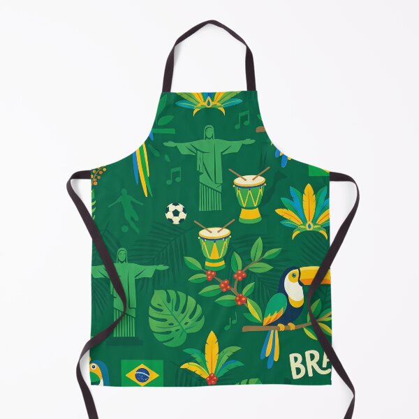 Item preview, Green Animals Mountains Beach Soccer God Jesus Brasil designed and sold by ART ATTACK ZONE.