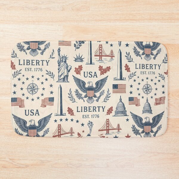 Item preview,  United States USA Eagle God Jesus America Liberty designed and sold by ART ATTACK ZONE.